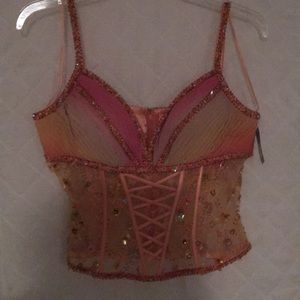 Bralette top & skirt from Foxy Lady.